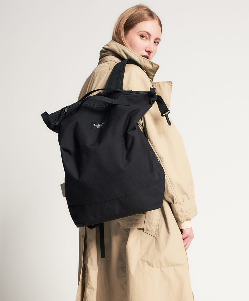 Zipper Backpack Black/ブラック F