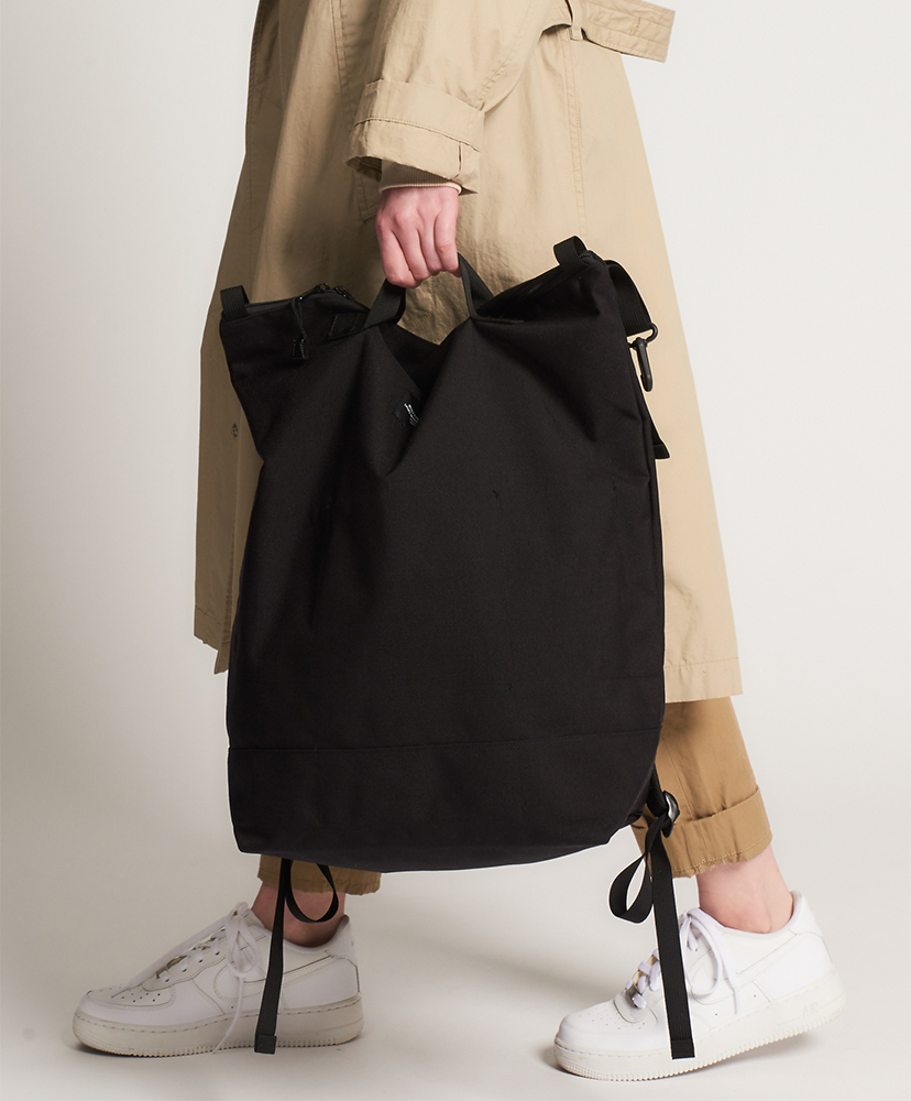 Zipper Backpack Black/ブラック F