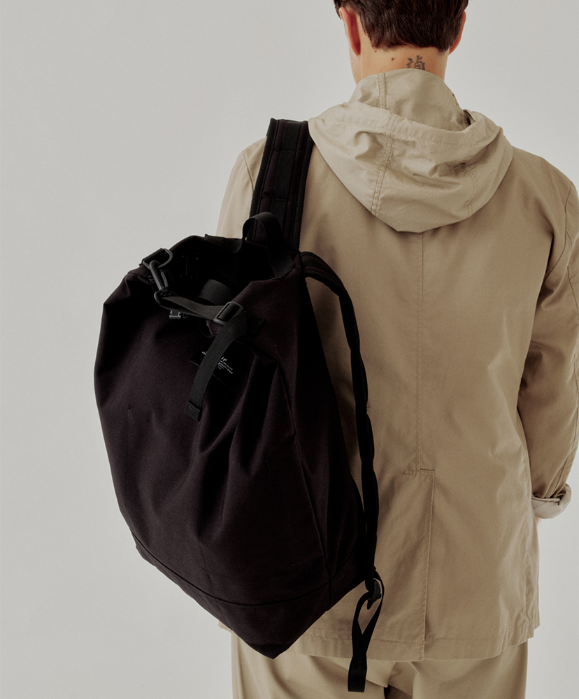 Zipper Backpack Black/ブラック F
