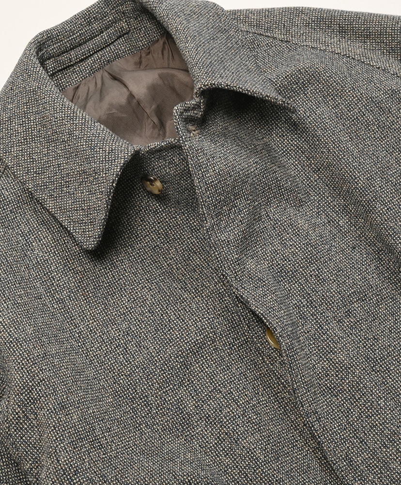 Tweed Balmacaan Coat Mix/ミックス 1(MEN)