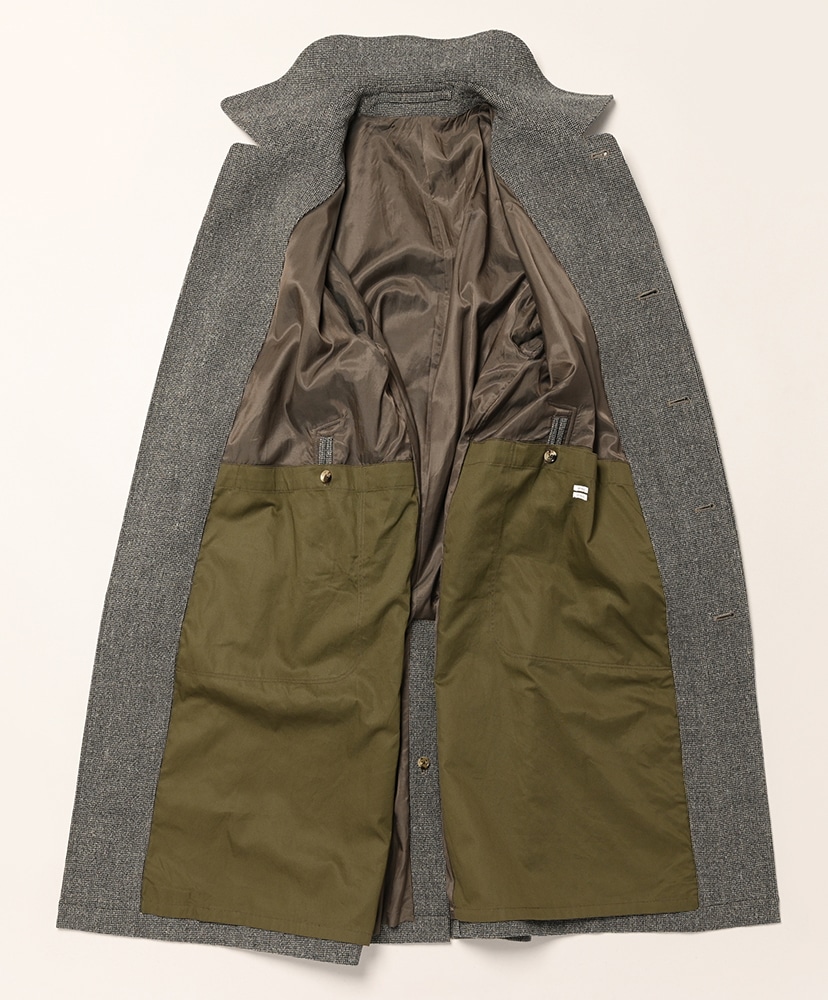 Tweed Balmacaan Coat Mix/ミックス 1(MEN)