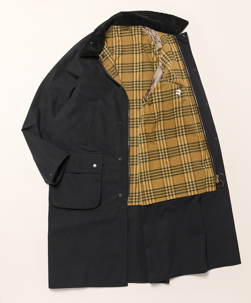 Hard Twist Gabardine Riding Coat Black Navy/ブラックネイビー 2(MEN)