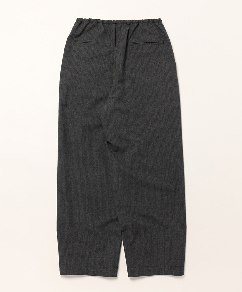 Wool Ramie Mohair Side Seamless Pants Heather Charcoal/ヘザーチャコール 1(MEN)