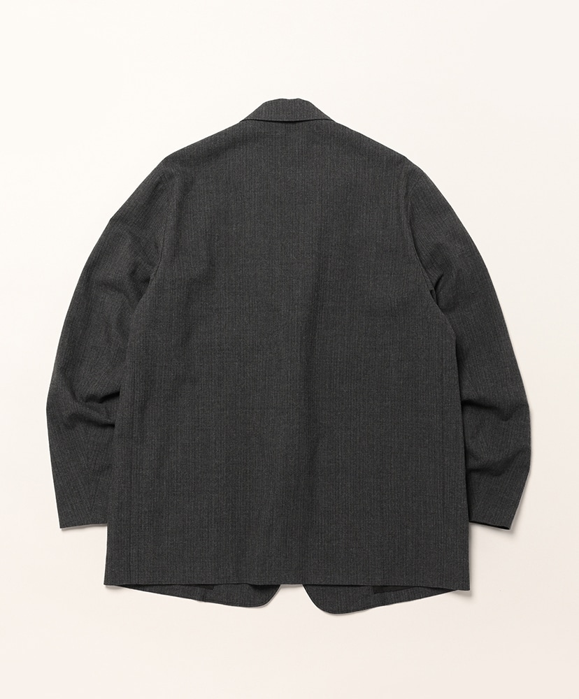 Wool Ramie Mohair Cardigan Jacket Heather Charcoal/ヘザーチャコール 2(MEN)