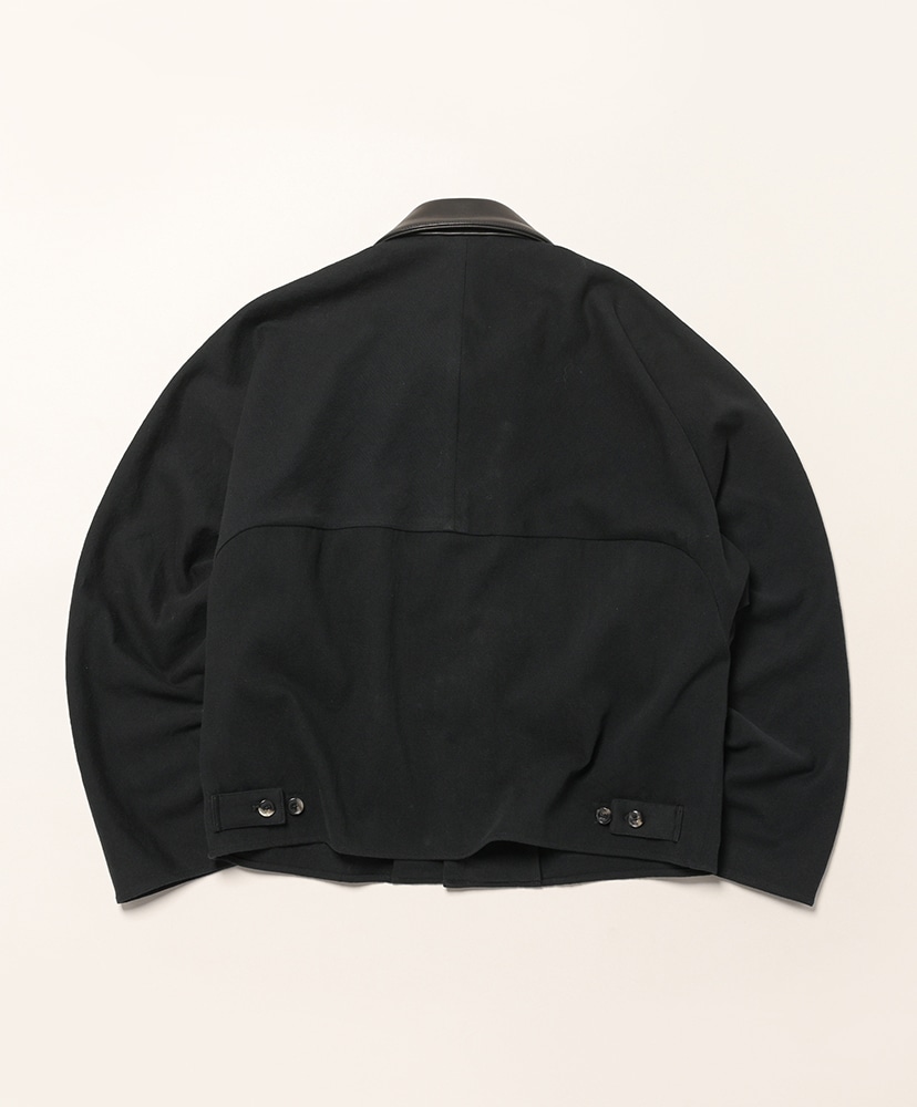 Denim-Leather Short Jacket Black/ブラック 0(WOMEN)