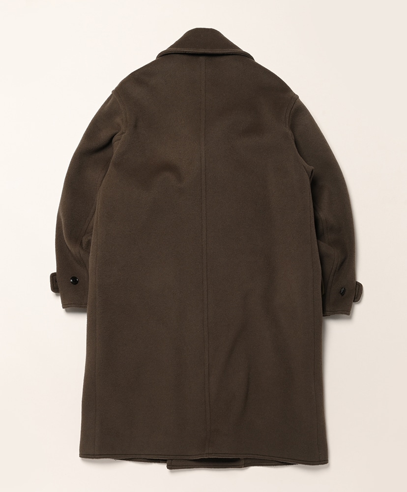 Wool Melton Mackinaw Coat Khaki Brown/カーキブラウン 2(MEN)