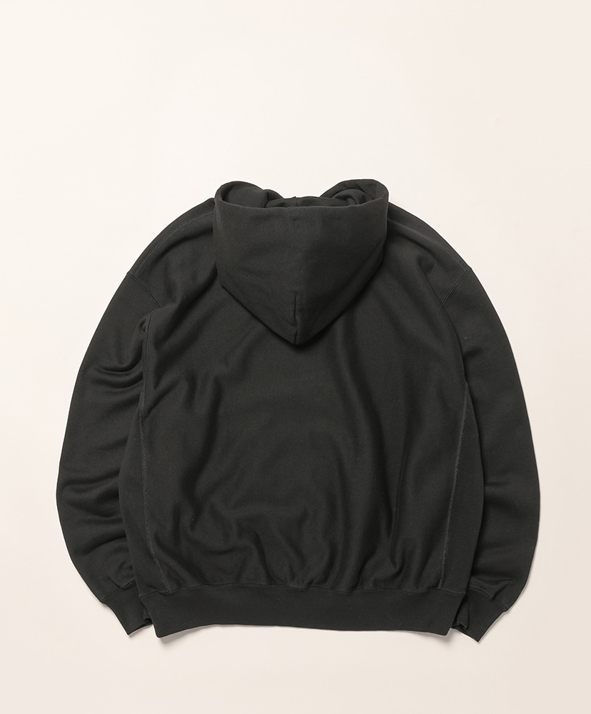 Soft&Hard Sweat Hoodie P/O Wide Black/ブラック 2(MEN)