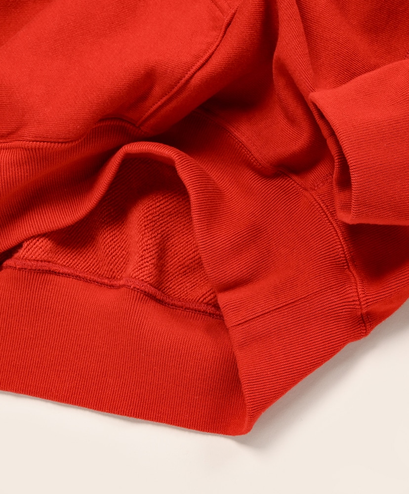 Soft&Hard Sweat Hoodie P/O Wide DarkRed/ダークレッド 2(MEN)