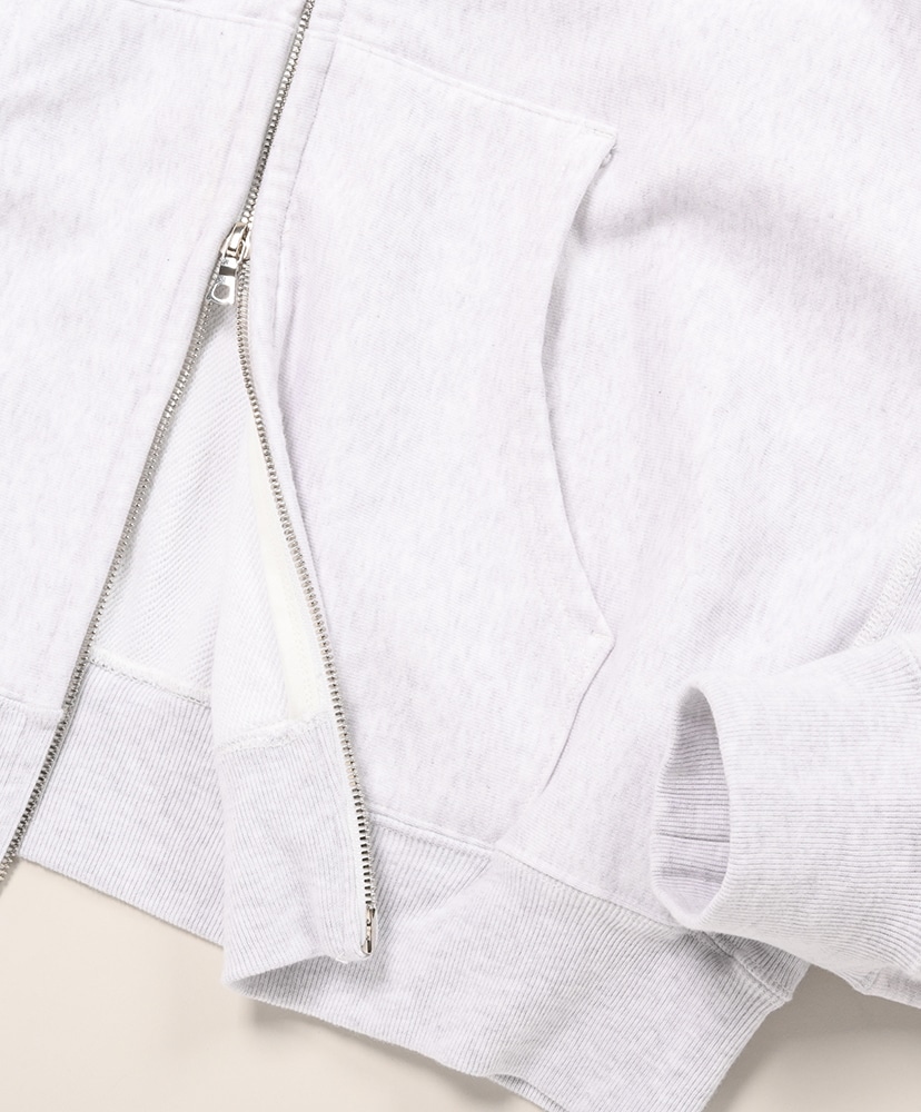 Soft&Hard Sweat Hoodie Zip Wide Heather White/ヘザーホワイト 2(MEN)