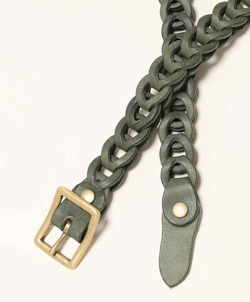 Fun 25 - Italian Vaqueta Leather Green/グリーン F