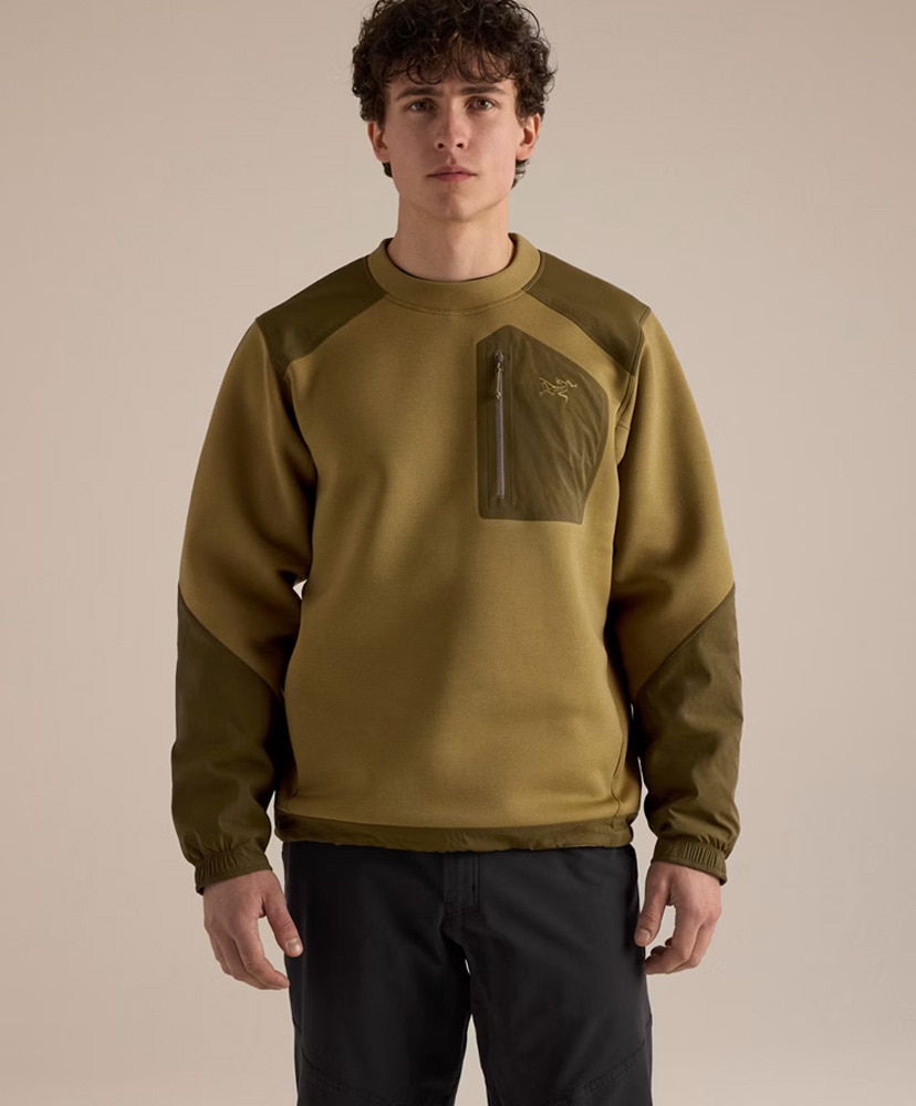 Konseal Crew Neck Pullover Men's Bracken×Dk Bracken/ブラッケン×ダークブラッケン M(MEN)