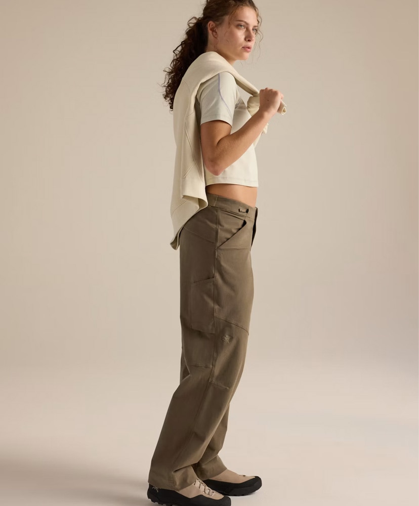 Clarkia Cotton Wide Leg Pant Women's Mongoose/マングース 6-Short(WOMEN)