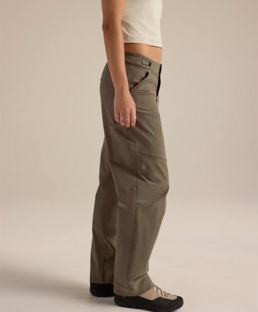 Clarkia Cotton Wide Leg Pant Women's Mongoose/マングース 6-Short(WOMEN)