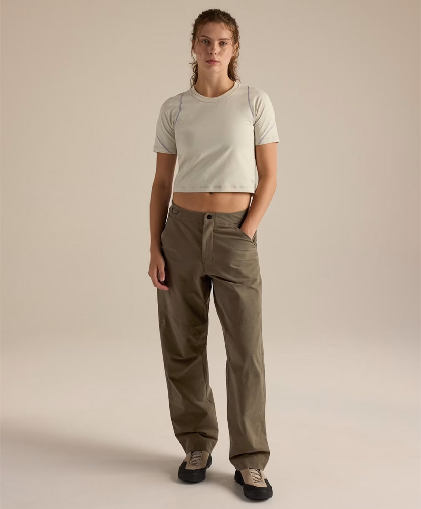 Clarkia Cotton Wide Leg Pant Women's Mongoose/マングース 6-Short(WOMEN)