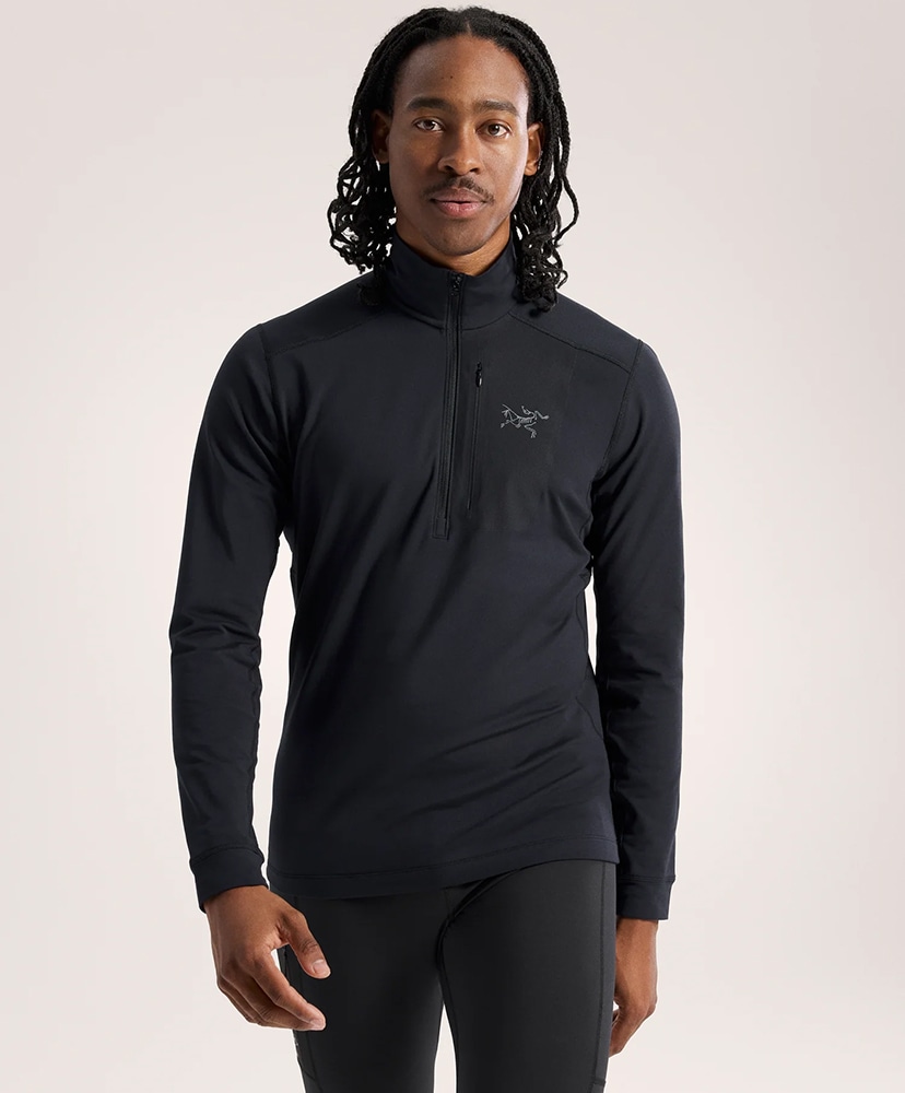 Rho LT Zip Neck M Black/ブラック L(MEN)