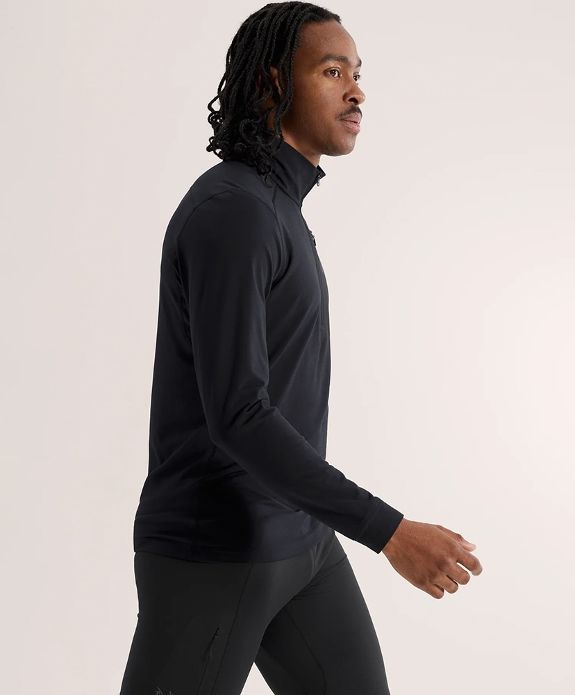 Rho LT Zip Neck M Black/ブラック L(MEN)