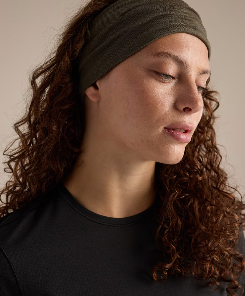 Satoro Merino Headband Mongoose×Black/マングース×ブラック L-XL