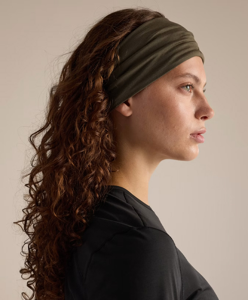 Satoro Merino Headband Mongoose×Black/マングース×ブラック L-XL