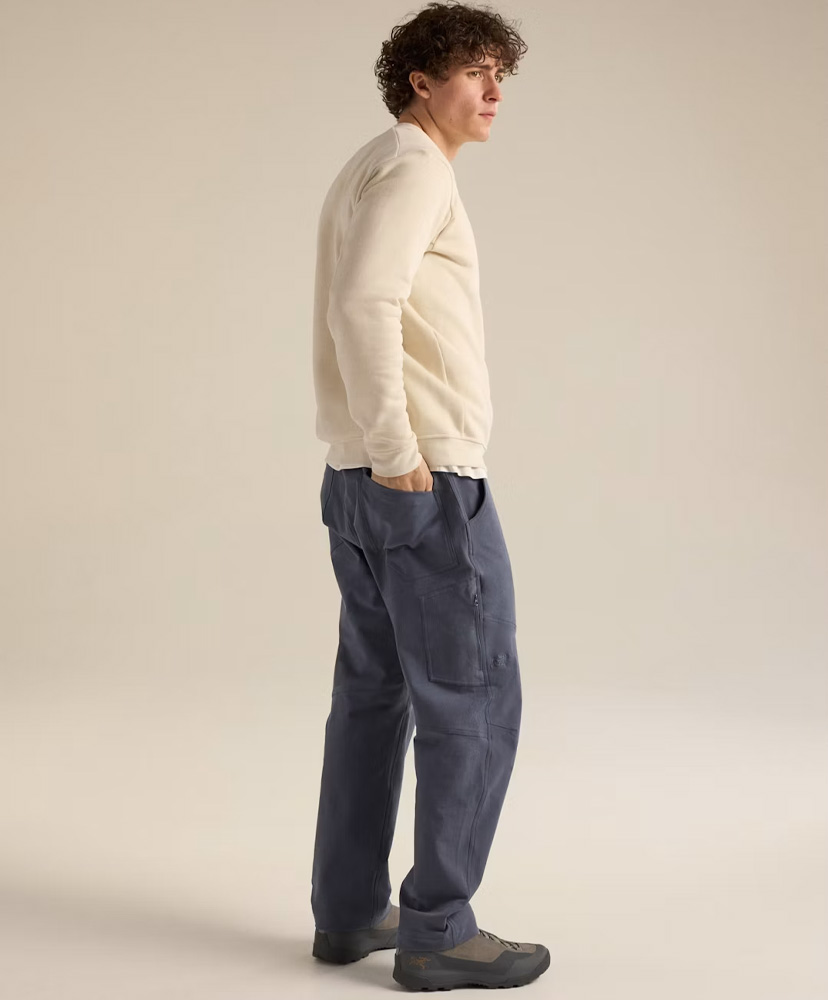 Emblem Fleece Crew Neck Pullover Men's Sea Salt / シーソルト L(MEN)
