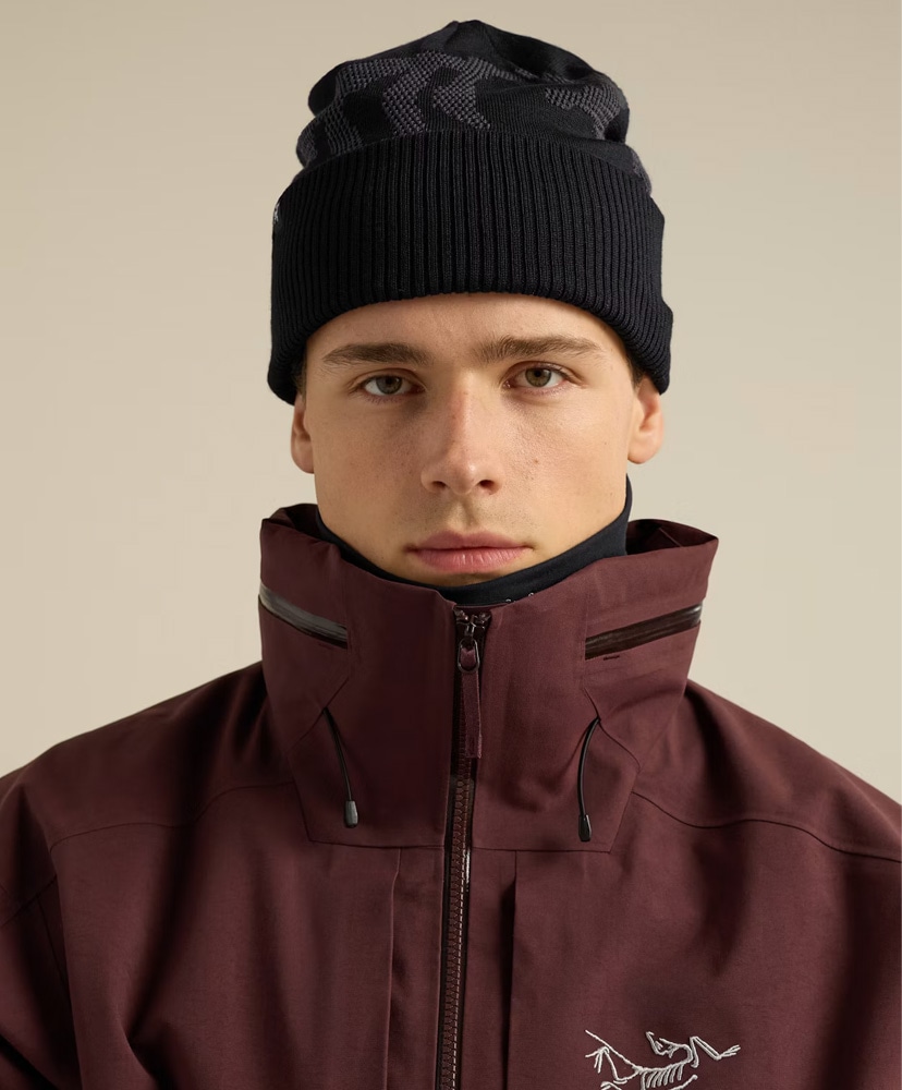 Grotto Rib Toque Black×Graphite/ブラック×グラファイト NA