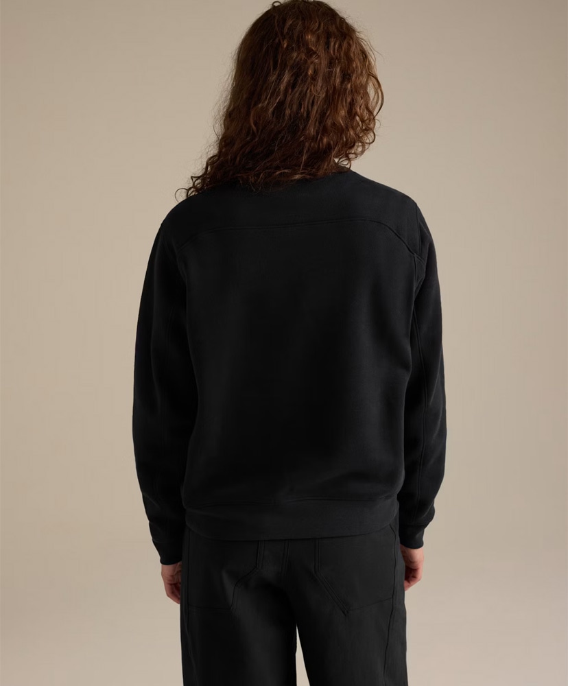 Emblem Fleece Crew Women's Black/ブラック S(WOMEN)