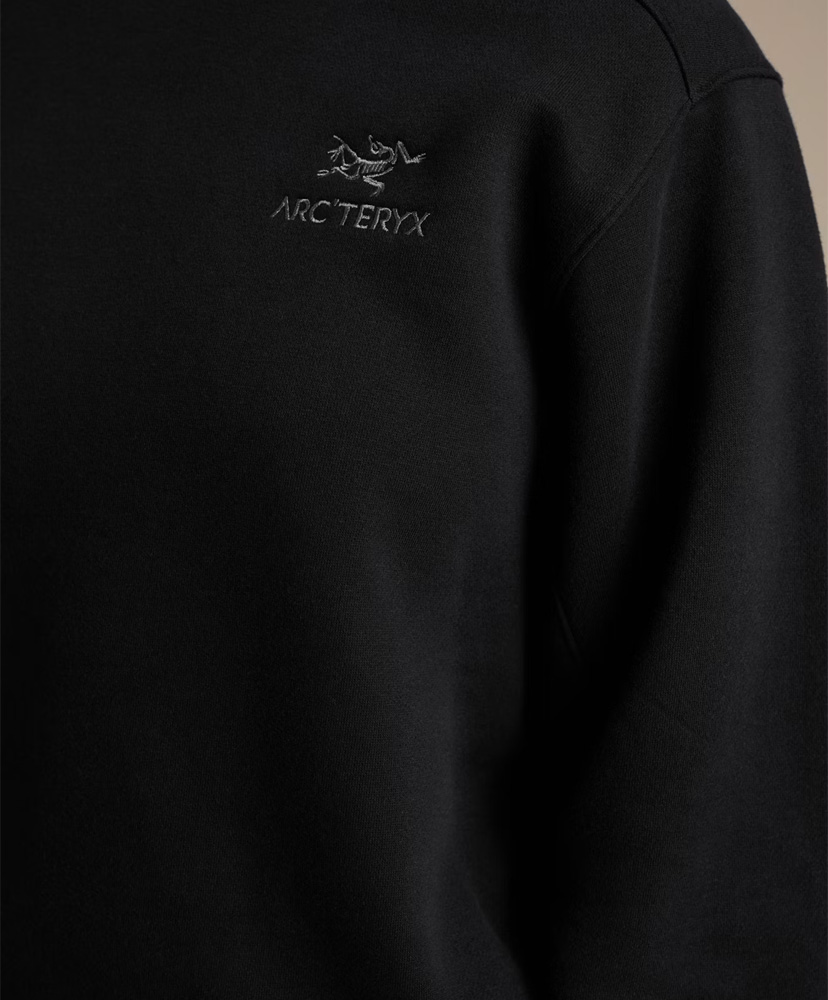 Emblem Fleece Crew Women's Black/ブラック S(WOMEN)