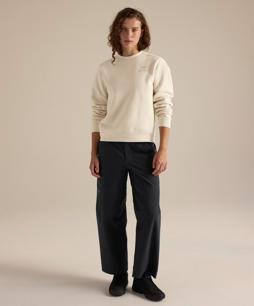 Emblem Fleece Crew Women's Sea Solt/シーソルト S(WOMEN)
