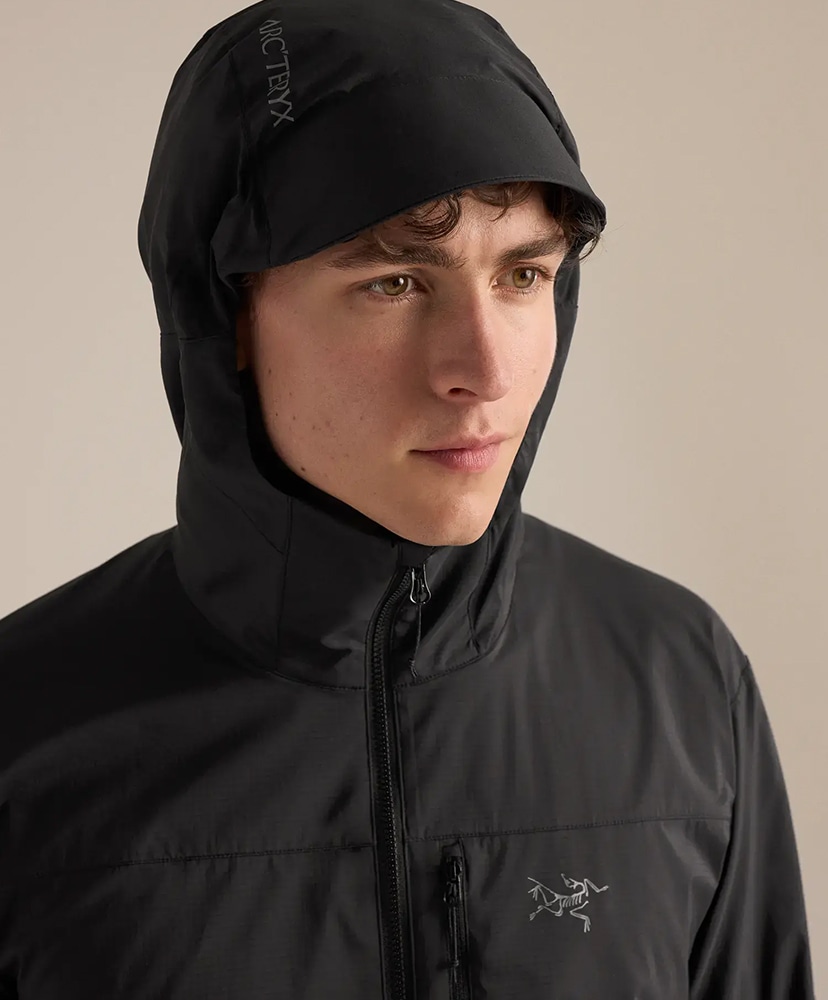 Squamish Hoody Men's(L(MEN) Black/ブラック): ARC'TERYX