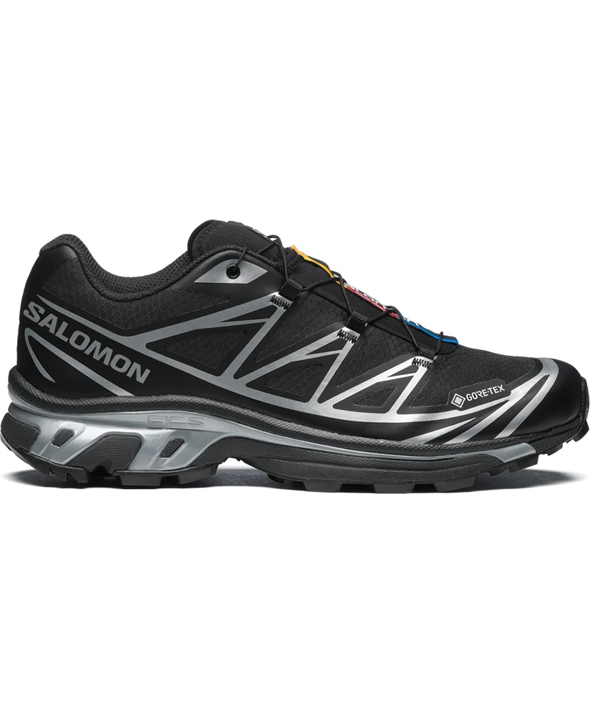 Salomon XT-6 GORE-TEX ブラック/フットウェアシルバー XT-6 GORE-TEX(23cm Black×Black×Ftw Silver/ブラック×ブラック×フット