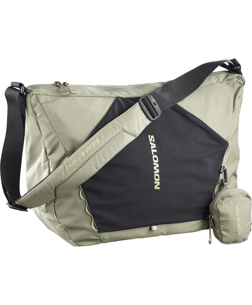ACS Shoulder Bag(ONE Deep Lichen Green×Tea): Salomon