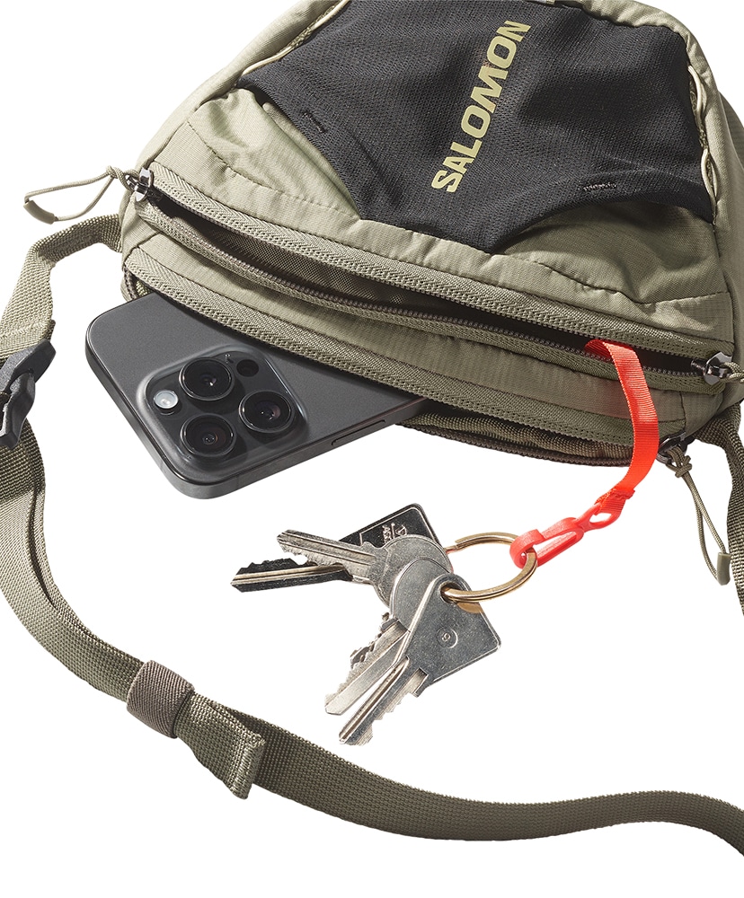 ACS Waist Pack Small Deep Lichen Green×Tea/ディープリケングリーン×ティー ONE