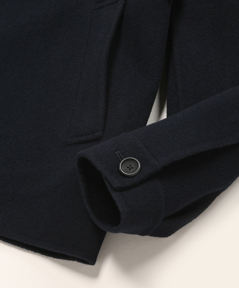 Wool Silk Double Faced Jacket Dark Navy/ダークネイビー 38(MEN)