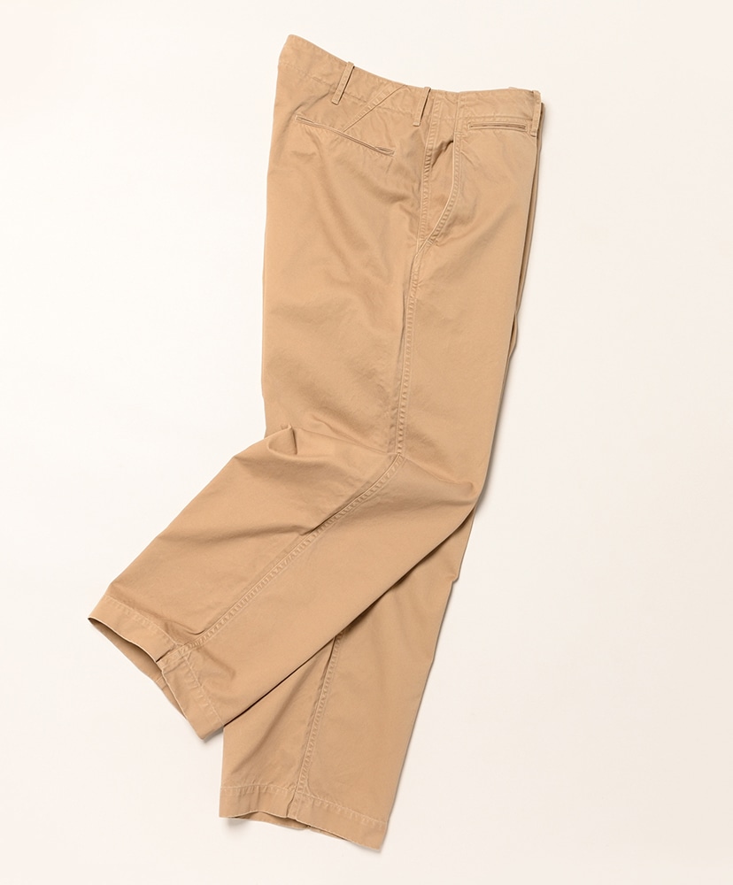 San Joaquin Cotton Chino Military Trousers Beige/ベージュ 29(MEN)
