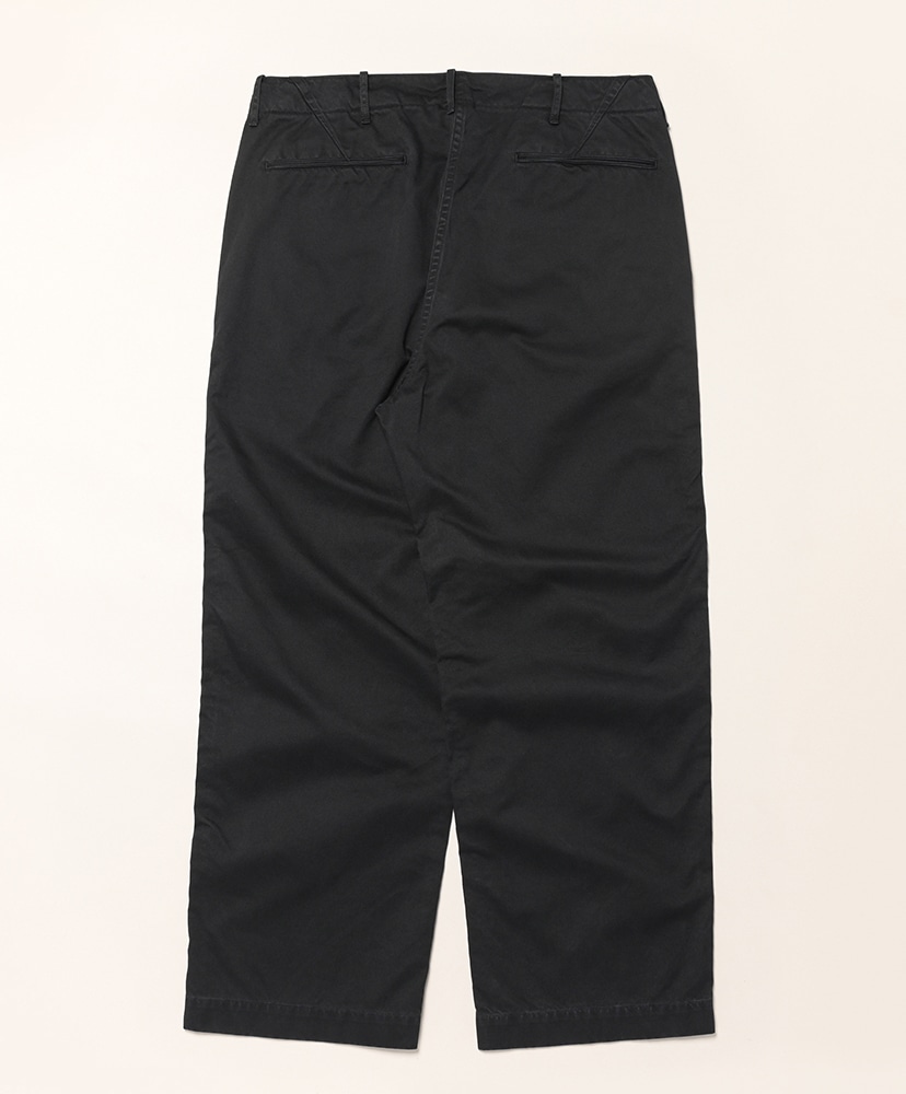 San Joaquin Cotton Chino Military Trousers Black/ブラック 29(MEN)
