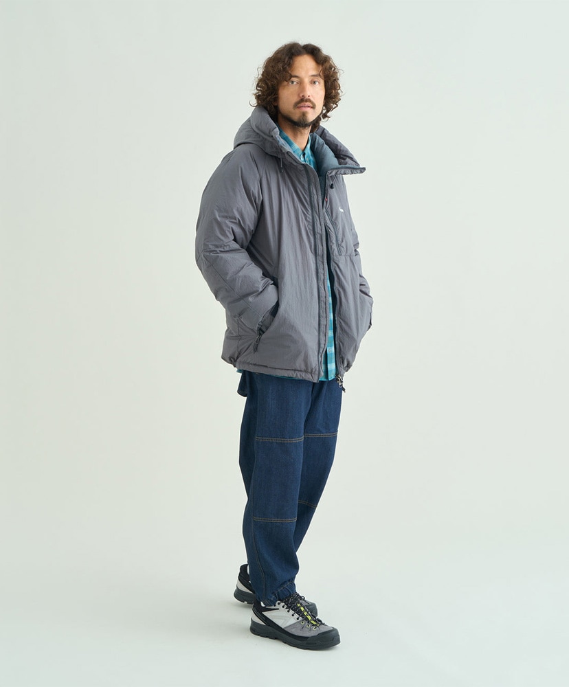 RE-NY Essential Down Jacket GRY L(MEN)