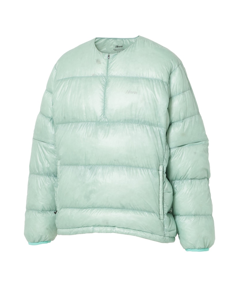 Mountain Lodge 2way Down Pullover MINT L(MEN)