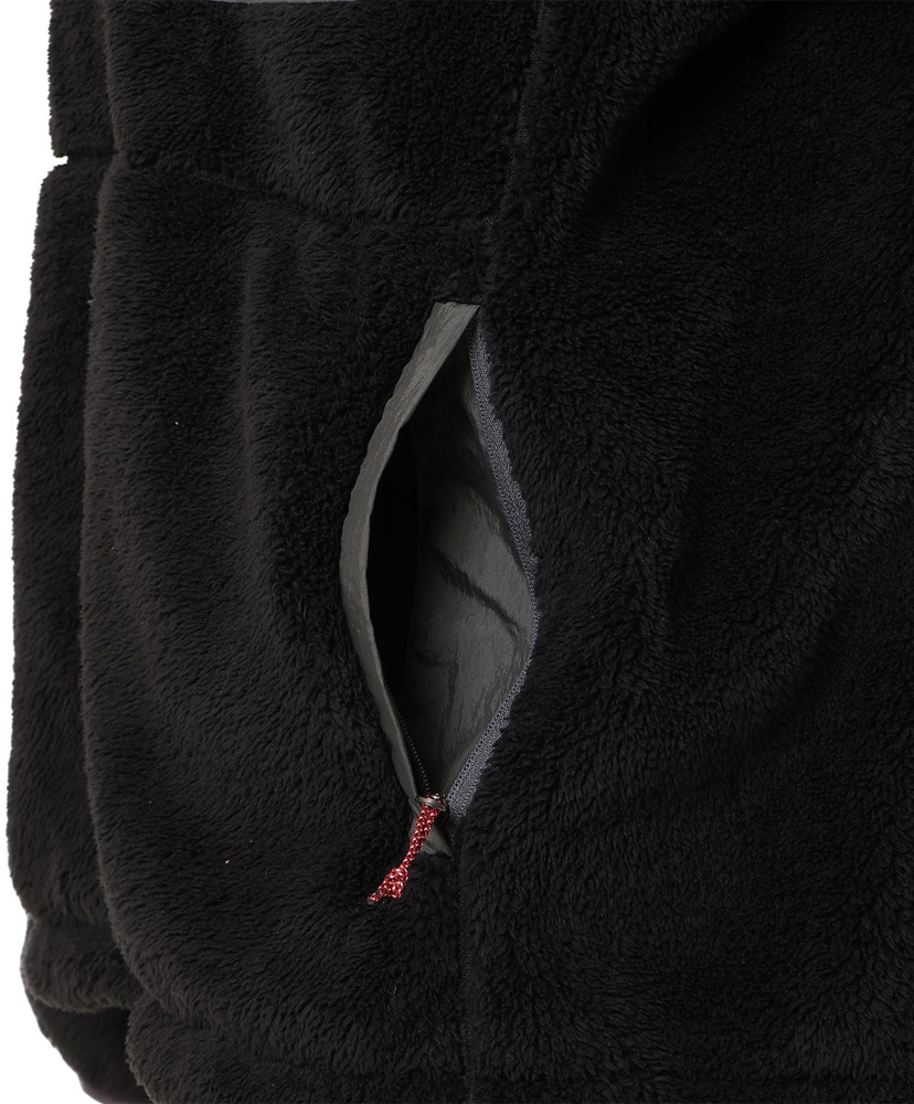 Boa Fleece Full Zip Parka BLK L(MEN)