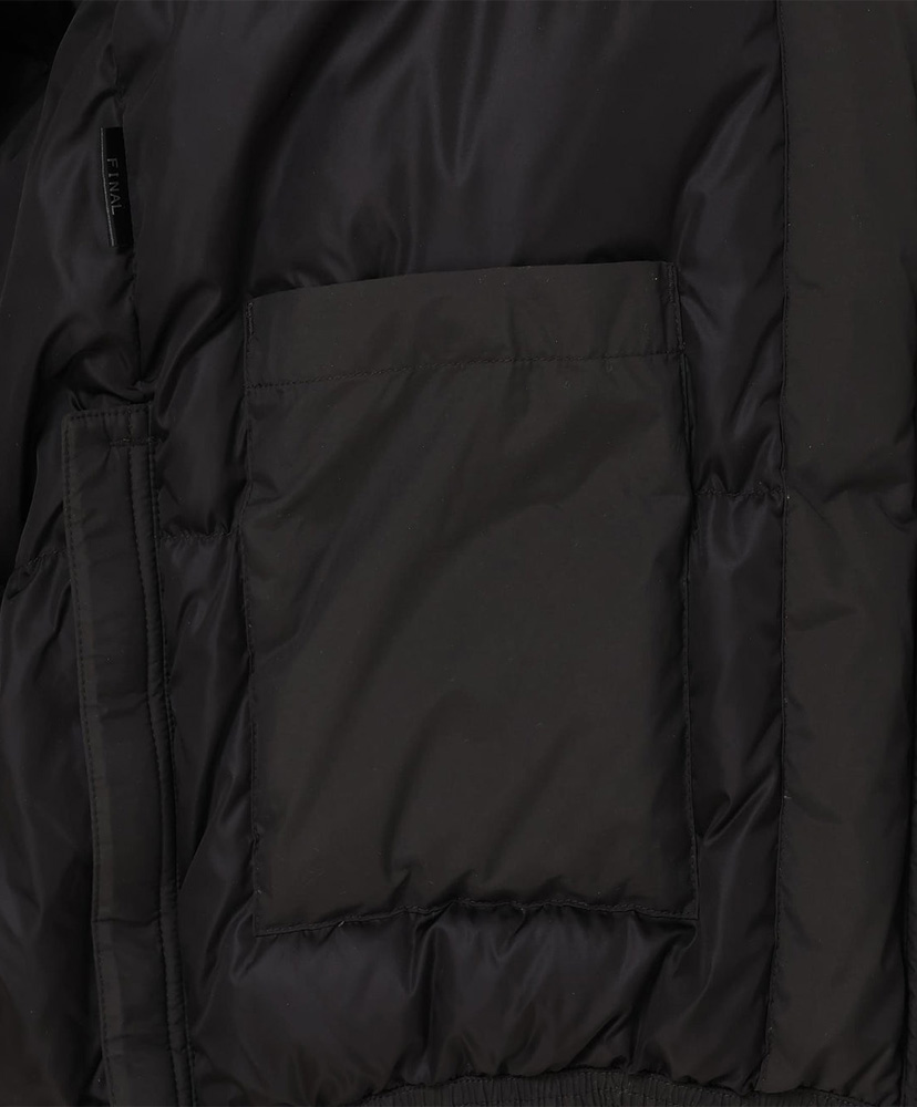Stand Collar Down Jacket W BLK WL(WOMEN)