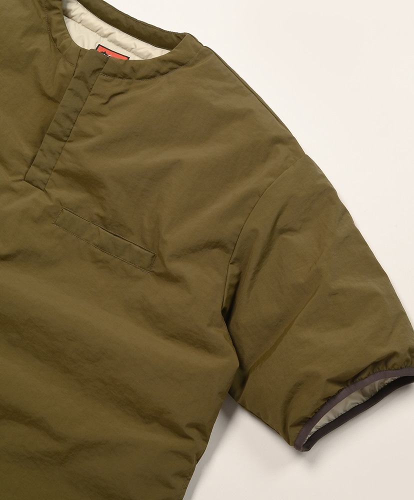 LOFTMAN別注 50th Henly Neck Down Tee Olive/オリーブ L(MEN)