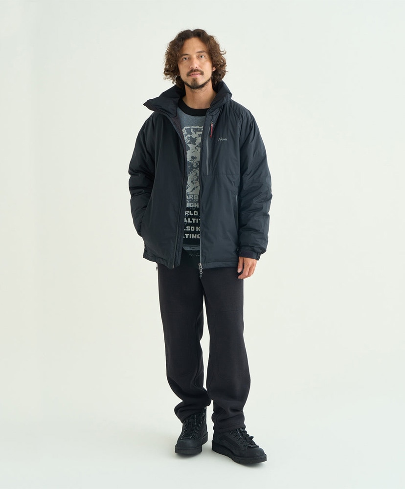Aurora Tex Stand Collar Down Jacket BLK XL(MEN)