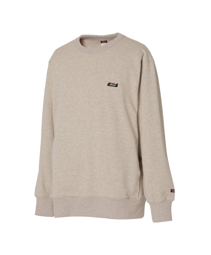 Eco Hybrid Mini Box Logo Embroidery Sweatshirt OML L(MEN)