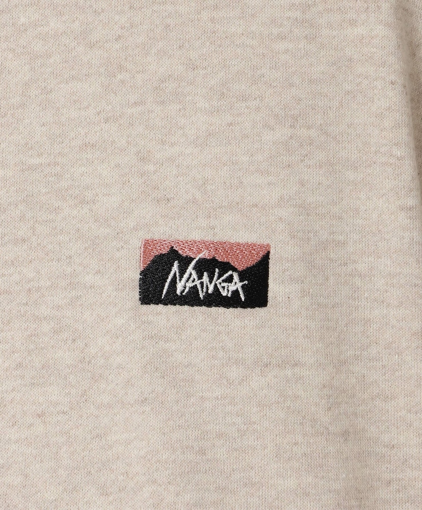 Eco Hybrid Mini Box Logo Embroidery Sweatshirt OML L(MEN)