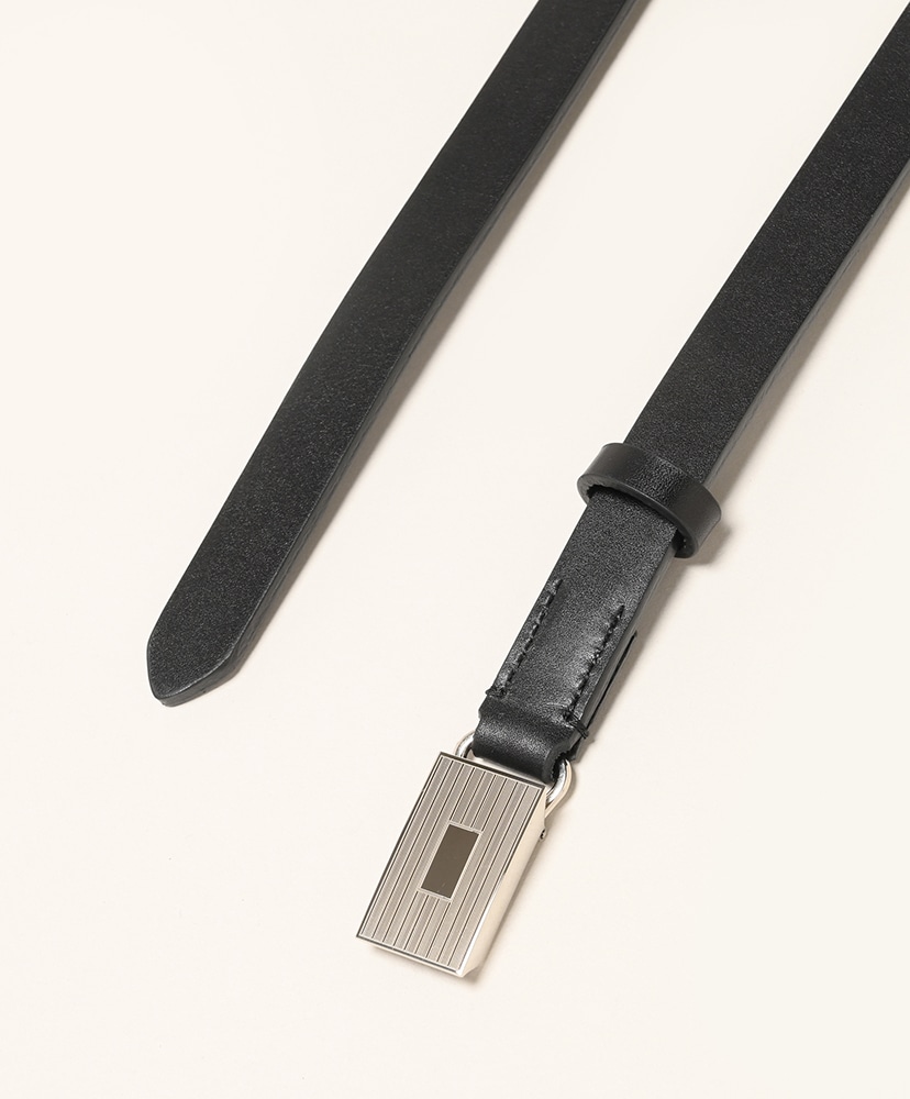 AURALEE オーラリー SLIDE BUCKLE BELT M ブラック Slide Buckle Belt(M(MEN) Black/ブラック): AURALEE