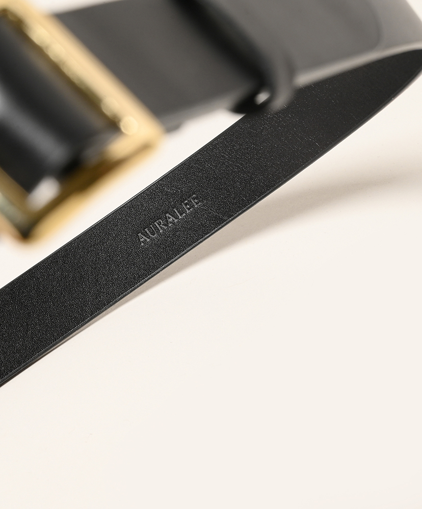 Square Buckle Belt Black/ブラック M(MEN)