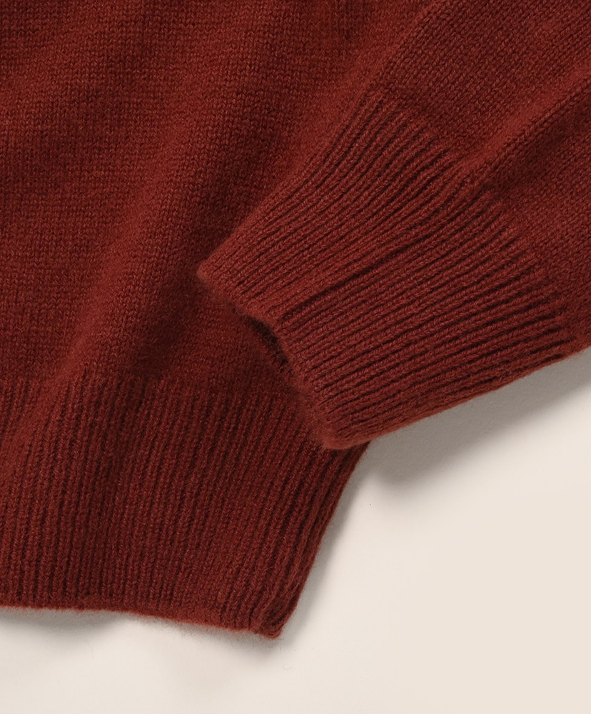 Baby Cashmere Knit Cardigan Red Brown / レッドブラウン 3(MEN)