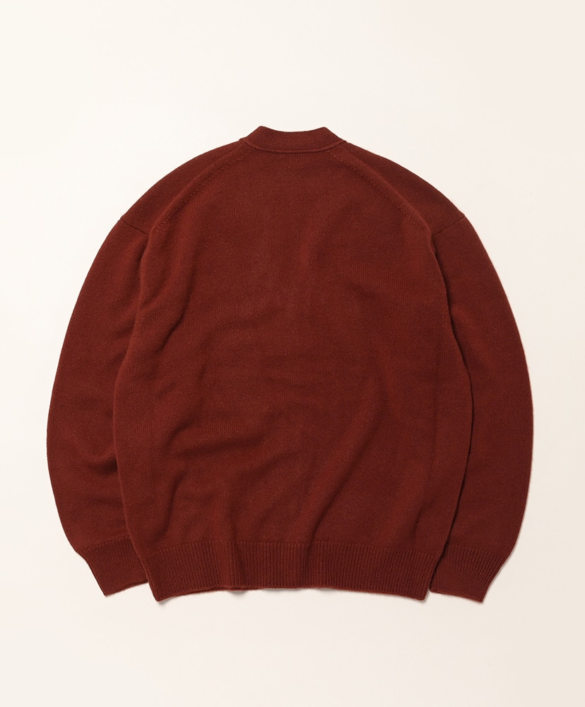 Baby Cashmere Knit Cardigan Red Brown / レッドブラウン 3(MEN)