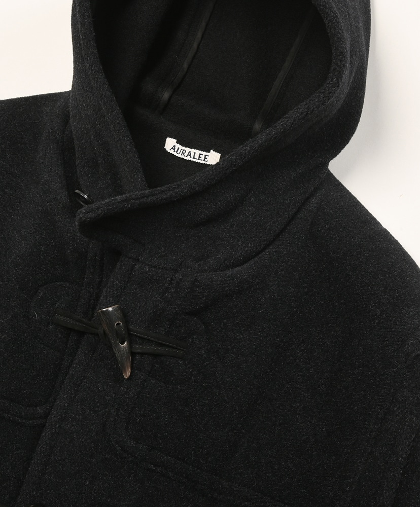 Wool Herringbone Duffle Coat Dark Charcoal/ダークチャコール 3(MEN)