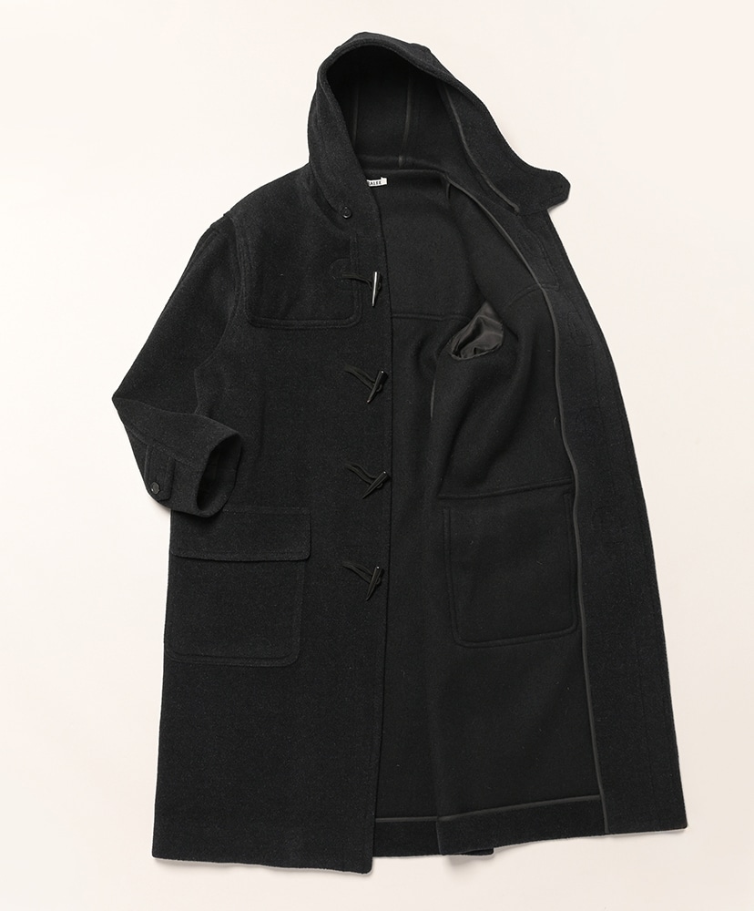 Wool Herringbone Duffle Coat Dark Charcoal/ダークチャコール 3(MEN)
