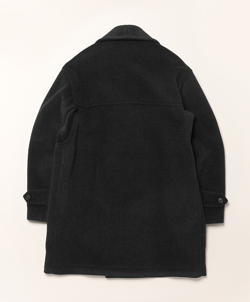 Wool Herringbone Shawl Collar Coat Dark Charcoal/ダークチャコール 3(MEN)