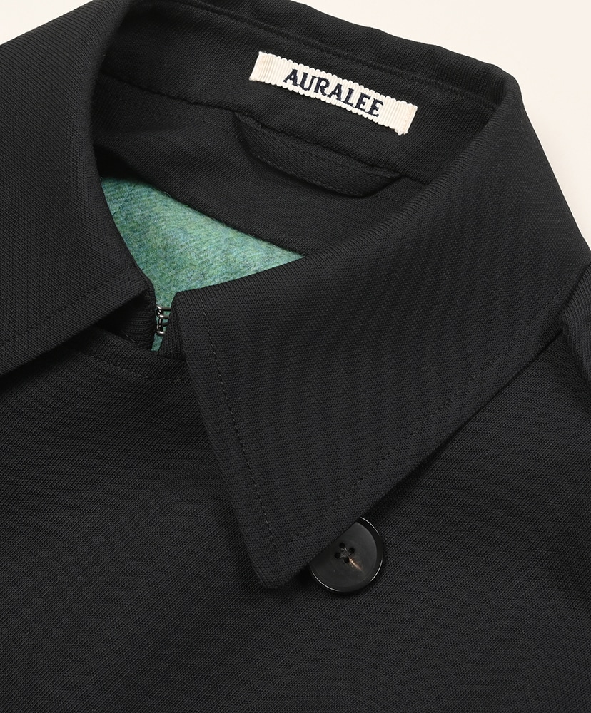 Ultra Fine Wool Trench Coat With Detachable Liner Dark Navy×Mix Green/ダークネイビー×ミックスグリーン 0(WOMEN)